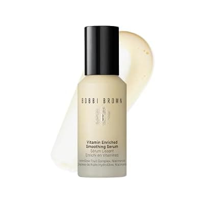 Bobbi Brown Vitamin Enriched Smoothing Serum | Glowy, Hydrating Overnight Face Serum | Niacinamide & Vitamin C, 1 Fl Oz