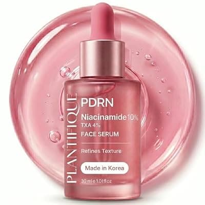 PLANTIFIQUE Korean Face Serum Niacinamide 10%, TXA 4%, Phyto-PDRN, Centella