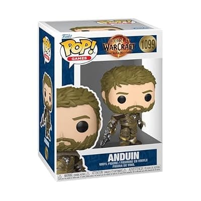 Funko Pop! Games: World of Warcraft - Anduin - Collectable Vinyl Figure - Gift Idea - Official Merchandise - Toys for Kids & Adults - Video Games Fans - Model Figure for Collectors