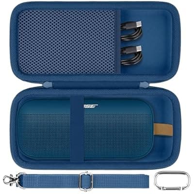 co2CREA Hard Travel Case for Bose SoundLink Flex 2/1 Speaker, Twilight Blue